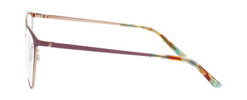 Auf diesem Bild sehen Sie die Korrektionsbrille 5011 von Prodesign Denmark in der Farbe Rot.